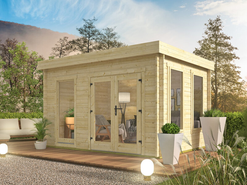 Casas de Madera Prefabricadas Cullera - Diáfanas - 10 m2 - Modelo Jason