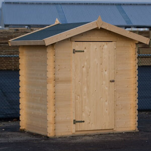 Casetas de Madera para Terraza Irina - Diáfana - 3 m2 - casetas de madera para jardín IRINA - EXTERIOR
