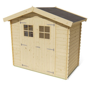 Casetas de Madera para Terraza Malva - Diáfana - 3 m2 - Casetas de madera para jardín MALVA - FRONTAL