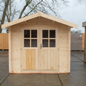Casas de Madera Segovia - Diáfana - 6 m2 - Modelo Gitte - Caseta jardín Gitte - EXTERIOR