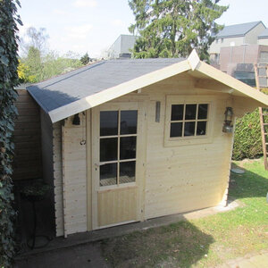 Casas de Madera Fuenlabrada - Diáfana - 7 m2 - Modelo Björn - Casetas de jardín BJÖRN - JARDÍN
