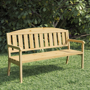 BANCO DE MADERA - SPARRENBOS - 170X100cms - BANCO DE MADERA 170X100cms - HOBYCASA