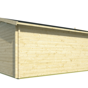 Garaje de madera Rydell - 450x570 cms - Garaje RYDELL - TRASERA