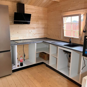 Casas de Madera Jávea - 2 dormitorios - 48 m2 - Casas de madera doble acristalamiento JAVEA - COCINA