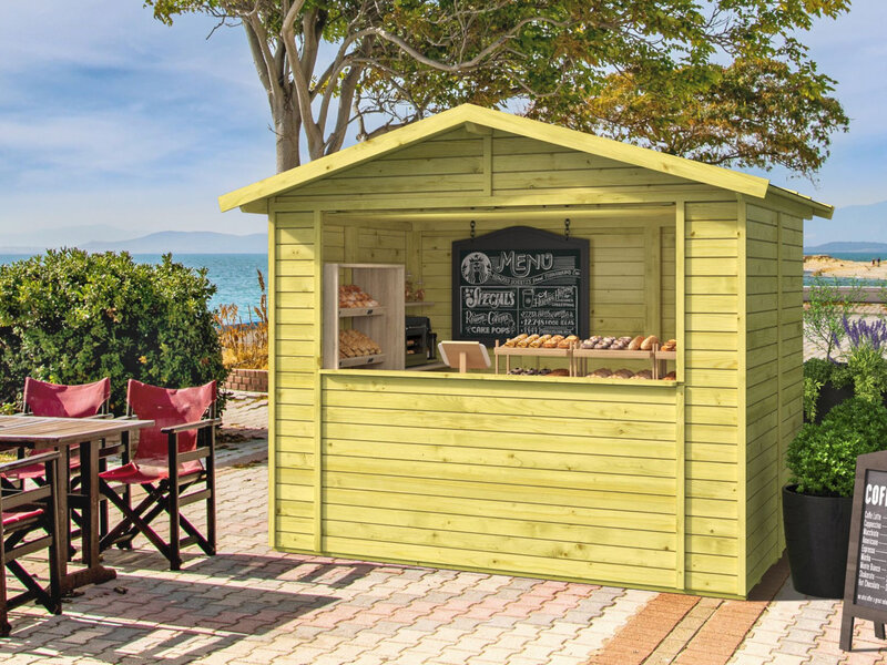 Kiosco de madera Vixen - 4,7 m2