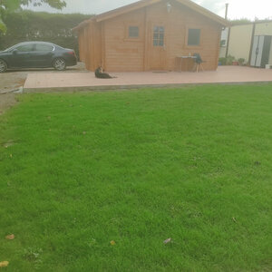 Casas de Madera Prefabricadas Málaga - 3 dormitorios - 48 m2 - CASAS PREFABRICADAS MALAGA 45MM - TEJA SANDWICH JARDIN