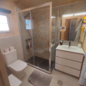 Casas de Madera Prefabricadas Málaga - 3 dormitorios - 48 m2 - CASAS PREFABRICADAS MALAGA 45MM - BAÑO