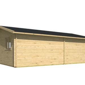 Casas Prefabricadas de Madera Talavera - 2 dormitorios - 48 m2 - Casas Prefabricadas de Madera Talavera - 2 dormitorios - 45 m2 - VISTA TRASERA