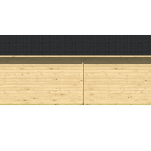 Casas Prefabricadas de Madera Talavera - 2 dormitorios - 48 m2 - Casas Prefabricadas de Madera Talavera - 2 dormitorios - 45 m2 - TRASERA