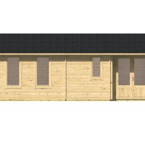 Casas Prefabricadas de Madera Talavera - 2 dormitorios - 48 m2 - Casas Prefabricadas de Madera Talavera - 2 dormitorios - 45 m2 - VISTA EXTERIOR