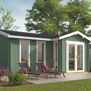 Casas Prefabricadas de Madera Alcalá - 2 dormitorios - 55 m2 - Casas Prefabricadas de Madera Alcalá - 2 dormitorios - 54 m2 - PORTADA