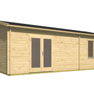 Casas Prefabricadas de Madera Lorca - 2 dormitorios - 36 m2 - Casas Prefabricadas de Madera Lorca - 2 dormitorios - 36 m2 - VISTA FRONTAL