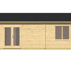 Casas Prefabricadas de Madera Lorca - 2 dormitorios - 36 m2 - Casas Prefabricadas de Madera Lorca - 2 dormitorios - 36 m2 - VISTA DELANTERA