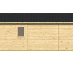 Casas Prefabricadas de Madera Lorca - 2 dormitorios - 36 m2 - Casas Prefabricadas de Madera Lorca - 2 dormitorios - 36 m2 - TRASERA