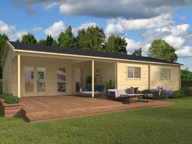 Casas Prefabricadas de Madera Alcoy - 4 dormitorios - 110 m2