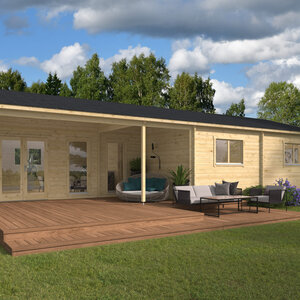 Casas Prefabricadas de Madera Alcoy - 4 dormitorios - 110 m2 - Casas Prefabricadas de Madera Alcoy - 4 dormitorios - 110 m2 - PORTADA