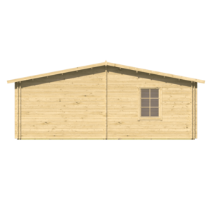 Casas Prefabricadas de Madera Sagunto - 3 dormitorios - 70 m2 - CASAS PREFABRICADAS SAGUNTO - LATERAL