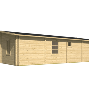 Casas Prefabricadas de Madera Sagunto - 3 dormitorios - 70 m2 - CASAS PREFABRICADAS SAGUNTO - TRASERA