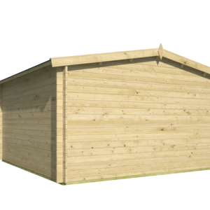 Casas de madera Palma - 14 m2 - Diáfana - Modelo Torrent - Casitas de madera TORRENT trasera