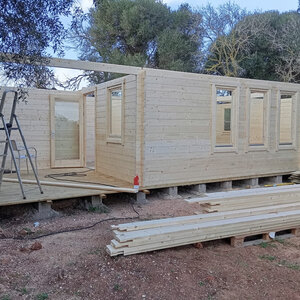 Casas Prefabricadas de Madera Canarias - 3 dormitorios - 70 m2 - CASAS PREFABRICADAS CANARIAS -1088X733 - 44MM - CONSTRUCCIÓN