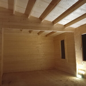 Casas Prefabricadas de Madera Canarias - 3 dormitorios - 70 m2 - CASAS PREFABRICADAS CANARIAS -1088X733 - 44MM -  INTERIOR ILUMINADO