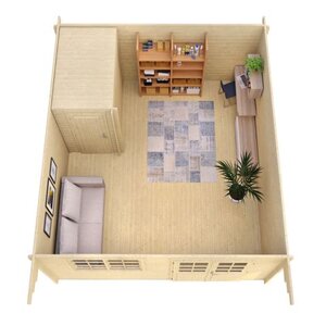 Kit de baño XXL para Casa de Madera 180x200 - KIT DE BAÑO 180X200 - PORTADA