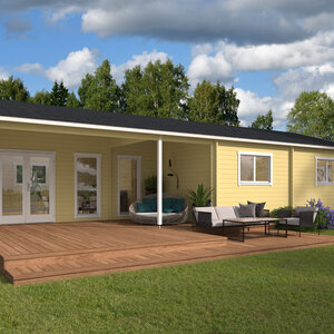 Casas Prefabricadas de Madera Alicante - 4 dormitorios - 110 m2 - Casas Prefabricadas de Madera Alicante - 4 dormitorios - 110 m2