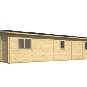 Casas Prefabricadas de Madera Alicante - 4 dormitorios - 110 m2 - Casas Prefabricadas de Madera Alicante - 4 dormitorios - 110 m2 - TRASERA