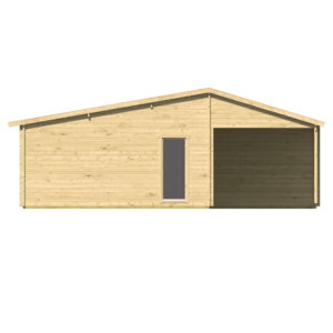 Casas Prefabricadas de Madera Alicante - 4 dormitorios - 110 m2 - Casas Prefabricadas de Madera Alicante - 4 dormitorios - 110 m2 - VISTA LATERAL IZQUIERDA