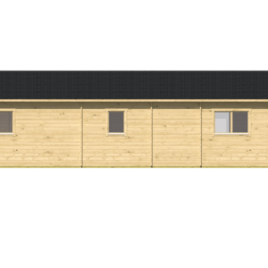 Casas Prefabricadas de Madera Alicante - 4 dormitorios - 110 m2 - Casas Prefabricadas de Madera Alicante - 4 dormitorios - 110 m2 - POSTERIOR