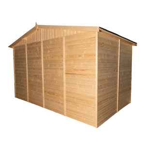 Casetas de madera Manresa - 10 m2 - Diáfana - Cobertizo de madera Manresa - 10 m2 - Trasera