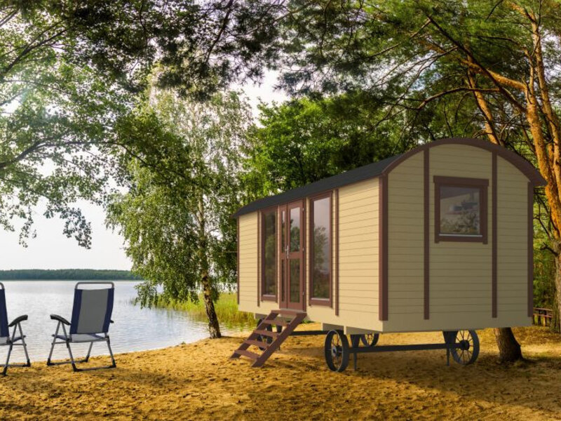 Casas de Madera Prefabricadas Manises - 14 m2 - Gypsy Caravan - Modelo Barby