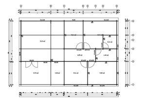 Casas Prefabricadas de Madera Alcoy - 4 dormitorios - 110 m2 - Casas Prefabricadas de Madera Alcoy - 4 dormitorios - 110 m2 - PLANO DETALLADO
