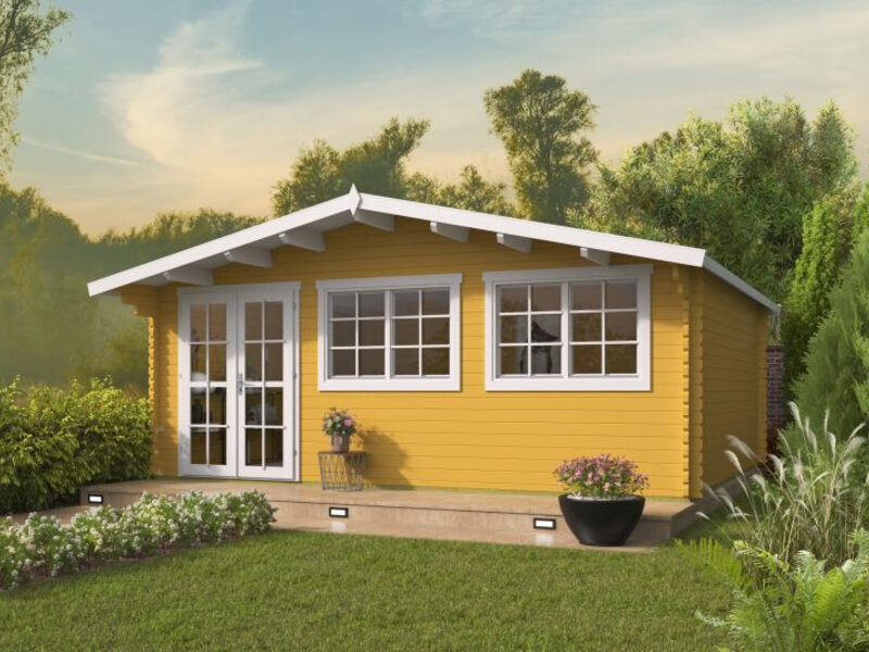 Casas de Madera Laredo - 28 m2 - Diáfana - Modelo Truus-Tova