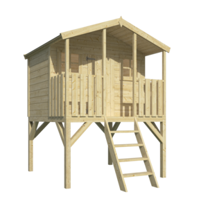 Casetas de Madera para niños Peter Pan - 180x180 cms - Casitas de madera para niños PETER PAN - incolora