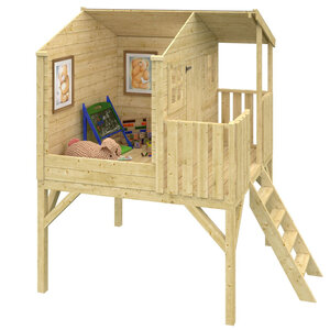 Casetas de Madera para niños Peter Pan - 180x180 cms - Casitas de madera para niños PETER PAN - interior