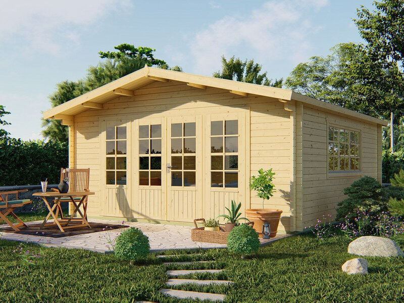 Casas de Madera Durango - Diáfana - 27 m2 - Modelo Southampton