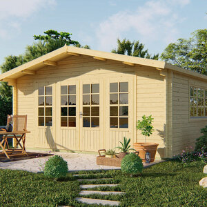 Casas de Madera Durango - Diáfana - 27 m2 - Modelo Southampton - Casa de campo SOUTHAMPTON - PORTADA
