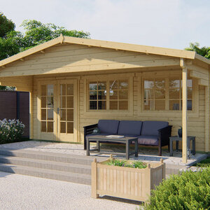 Casas de Madera Prefabricadas Camargo - Diáfana - 22 m2 - Modelo Torsten - Bungalow TORSTEN - PORTADA