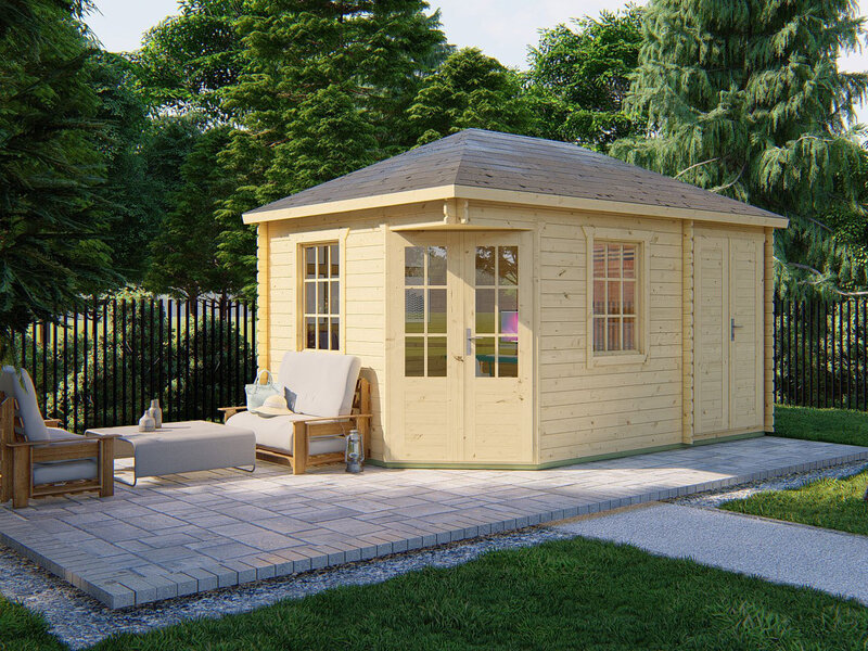 Casas de Madera Prefabricadas Puertollano - Diáfana - 8 m2 - Modelo Sigrid