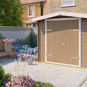 Casas de Madera Guipúzcoa - Diáfana - 5 m2 - Modelo Valery - Cobertizo de madera VALERY  - roble