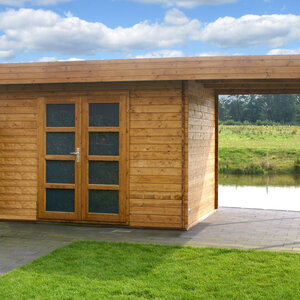 Casas de Madera Burjasot - Diáfana - 6 m2 - Modelo Middelmodern - Casas de madera MIDDELMODERN - agua