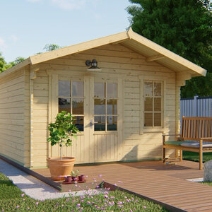 Casas de Madera Mieres - Diáfana - 13 m2 - Modelo Ulrik - Casas de madera modelo ULRIK - HOBYCASA portada