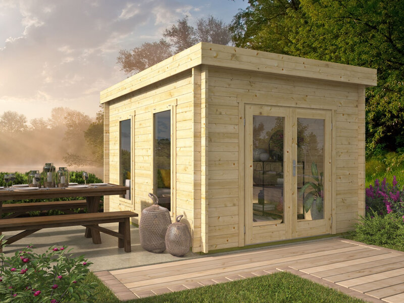 Casas de Madera Benicasim - Diáfana - 10 m2 - Modelo Kerry