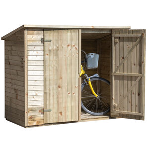Armario exterior Westerwald - 200x90 cms - ARMARIO-EXTERIOR-WESTEWALD - SIN FONDO