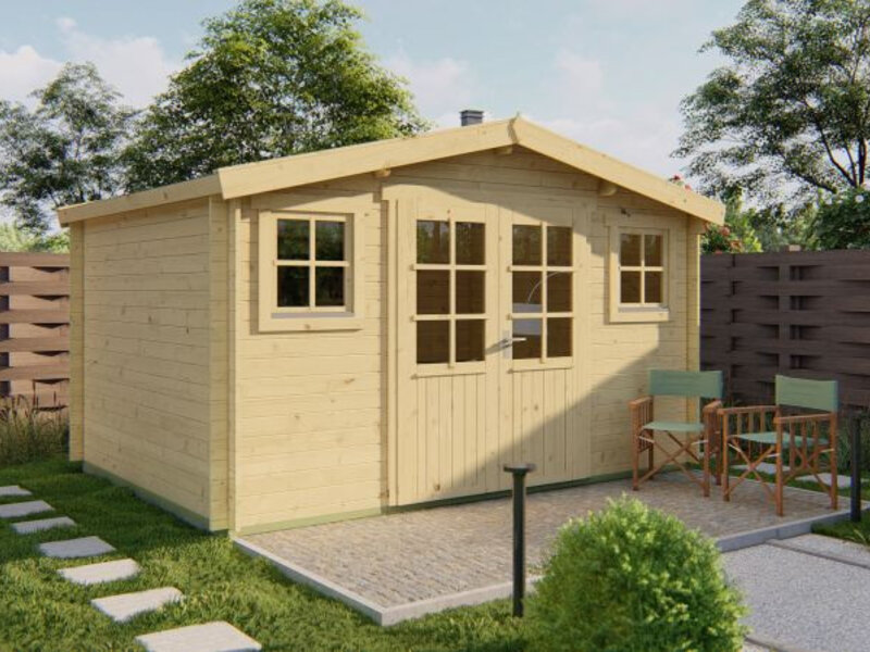 Casas de Madera Prefabricadas Álava - 10,6 m2 - Diáfana - Modelo Juha