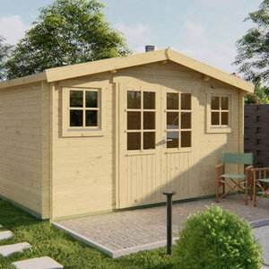 Casas de Madera Prefabricadas Álava - 10,6 m2 - Diáfana - Modelo Juha