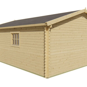 Casas de madera Tortosa - 23 m2 - Diáfana - Modelo Emiel - Casas de madera EMIEL - HOBYCASA trasera