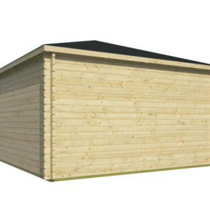Casas de Madera Prefabricadas Villena - Diáfana - 13 m2 - Modelo Lotte - Caseta LOTTE - Hobycasa lateral