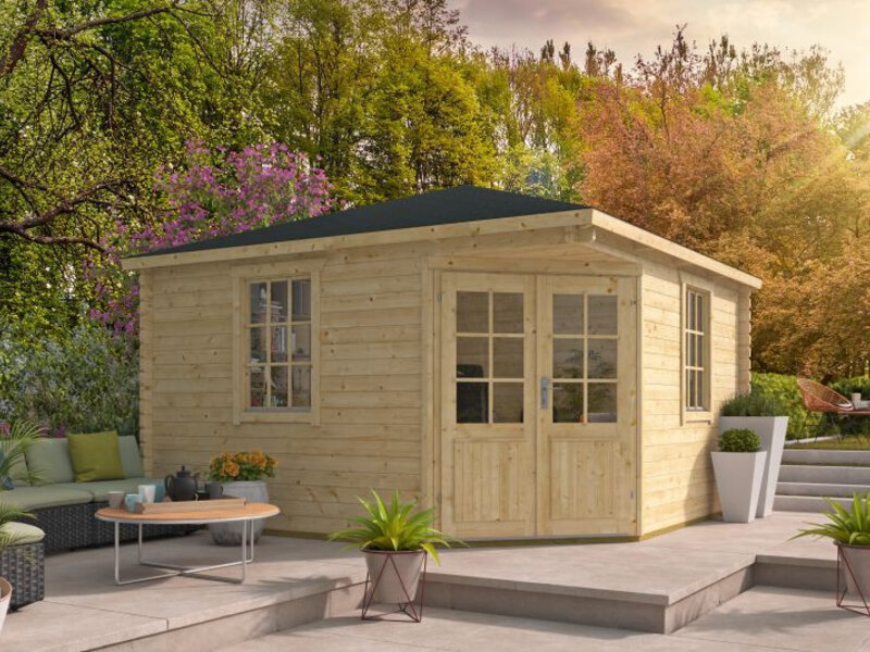 Casas de Madera Prefabricadas Villena - Diáfana - 13 m2 - Modelo Lotte